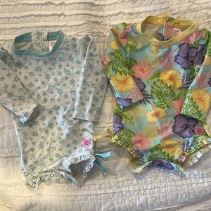 Ruffle Butts baby swim suits 6-12 Mon ☀️ 🌊